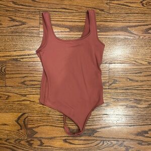 Abercrombie & Fitch Brown Bodysuit Tank Style